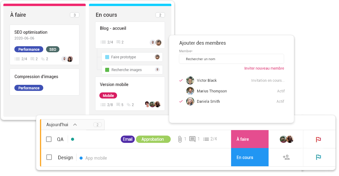 gestion de tâches