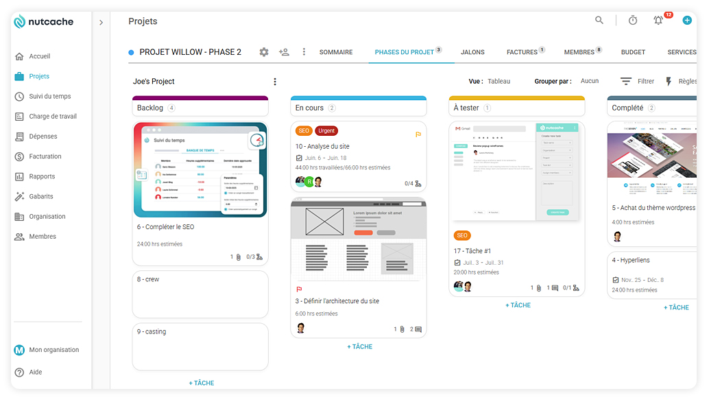 logiciels de gestion de projet pour architectes